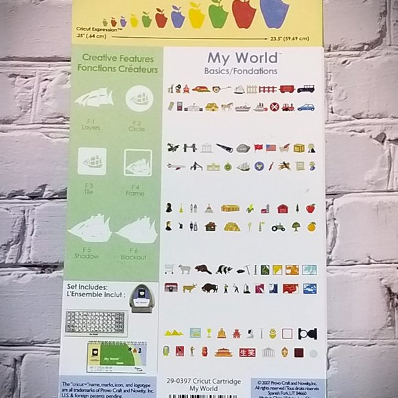 CRICUT - My World - Provo Craft 2007 - Picture 3 of 5